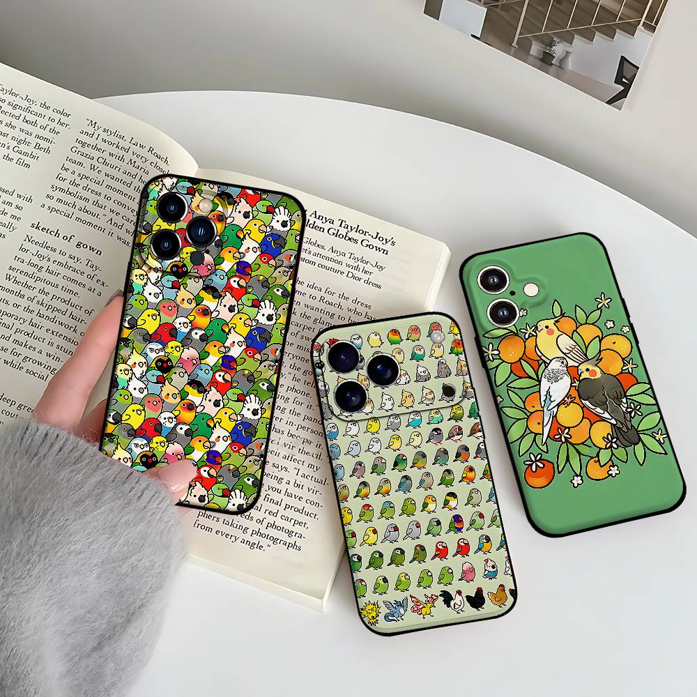 Plant Parenthood - Custodia per telefono animale carino pappagallo