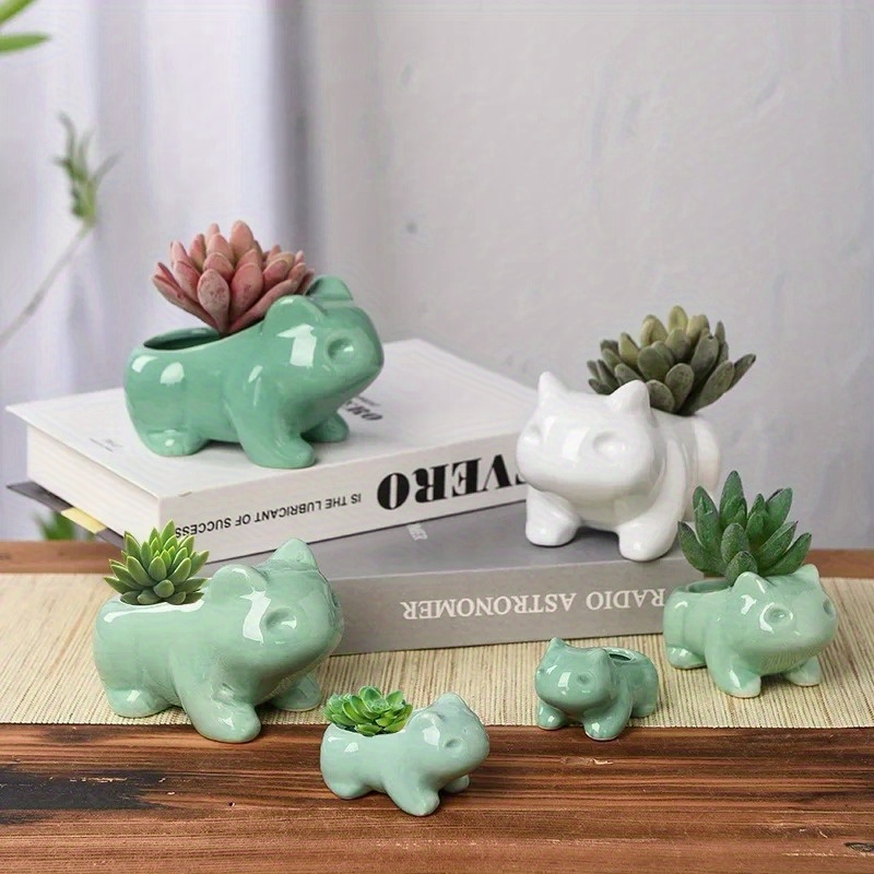 Snake Plant Ceramic - Mini vaso da fiori in ceramica